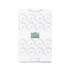 A white suction phone wallet featuring multiple suction cups and a logo.