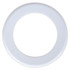 A circular, white promotional product named Donut Flyer. The design features a smooth, rounded edge with subtle grooves.