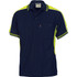 Polyester Cotton Panel Polo Shirt - Short Sleeve