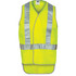 Day/Night Cross Back Safety Vests with Tail