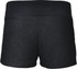 Black sports shorts with a wide waistband, featuring a smooth texture and no visible logos or branding.