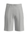 Tailored school shorts in grey, featuring a sleek design and FlexiWaist for comfort. Includes a logo on the waistband.