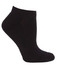 A black ankle sock with ribbed texture, part of a five-pack of Pdm Sport socks.