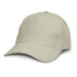 A light green cap with a curved brim and a logo on the front.