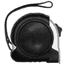 A black and silver Pro Locking Tape Measure with a textured grip and a loop for attachment.