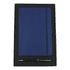A blue pocket bound journal and a blue twist ballpoint pen in a black gift box. The set includes branding.