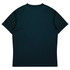 A dark green t-shirt with a relaxed fit and short sleeves. The back view is displayed, featuring a simple design.