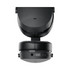 A pair of black wireless headphones with a sleek design, featuring a USB-C port and control buttons.