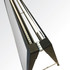 A black 600x900 insertable A-frame sign with a hinged design and metal frame for exhibitions and events.