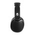 Black Skullcandy Hesh 360 headphones featuring a logo on the side, showcasing a sleek over-ear design.