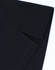 A black cotton/poly pique polo shirt showcasing the folded collar and sleeve detail. It has a logo on the fabric.
