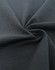 A close-up of dark grey fabric, showcasing a soft and smooth texture, with a slight stretch.