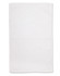 A white hand towel featuring double-sided terry texture, measuring 40x60 cm, with a branding logo present.