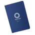 A navy A5 notebook featuring Olympic branding on the cover.