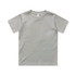 A light green classic tee featuring short sleeves and a crew neckline. The shirt has a logo on the label.