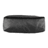 A grey packing cube with a sleek, minimalist design, featuring a black border and a logo on one side.
