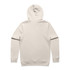 A beige hoodie with a hood and long sleeves. The back is plain with no visible logos or text.