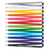 A collection of colourful lanyards in various shades, each featuring a clip and some displaying branding.
