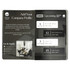 A black Ambassador Bound JournalBook featuring event listings and a logo on the cover.