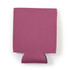 A Surf Stubby Cooler in a solid magenta color, designed to fit around a drink bottle to keep it cool.