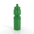 A green Mini Mi drink bottle, 450ml, featuring a simple design and a screw-on lid with a logo.