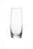 A clear highball glass with a tapered design, featuring a solid base. Ideal for serving drinks.