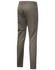 A pair of ladies' flexi chino pants in a khaki colour, viewed from the back. The pants feature a subtle branding logo.