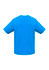 A vibrant blue men's short sleeve tee, featuring a simple design and no visible text or logos.