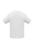 A plain white short sleeve tee with a relaxed fit and no visible branding.