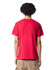 A unisex fine jersey short sleeve t-shirt in vibrant red, featuring a plain back and casual fit.