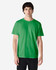 A green Gildan Heavy Cotton adult t-shirt displayed on a male model against a plain background.