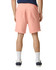 Lightweight sweatshorts in a soft coral colour, featuring an elastic waistband and a logo.
