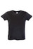 A black Kids Accelerator Cool-Dry T-shirt featuring a simple design and no visible logos.
