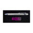 A silver pen and a purple USB drive on a black background, part of the Alliance Gift Set.
