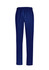 Unisex scrub pants in a deep navy colour with an elastic waistband, featuring a simple design and a logo.