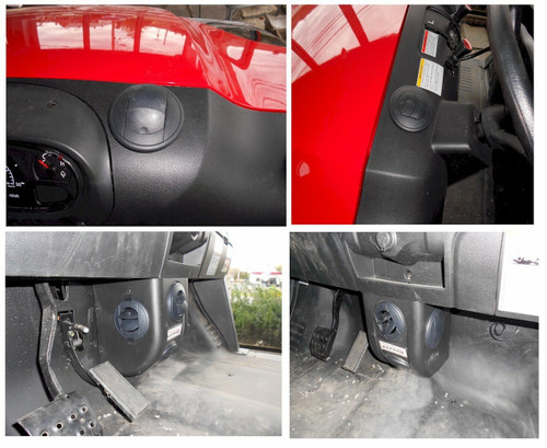 kiotio mechron ice crusher heater vents mounting location