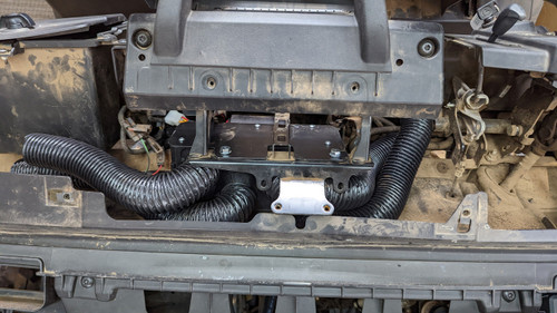 john deere gator xuv 835 865 ice crusher heater duct hose installation john deere gator xuv 835 865 ice crusher heater duct hose installation