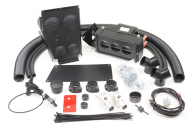 Contents of the Ice Crusher heater kit for the John Deere Gator 825i / 825m / 855D