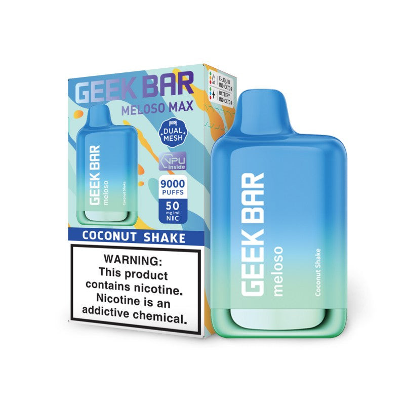 Buy Geek Bar Meloso Max Disposable Vape 9000 Puffs - 5 Pack Buy Geek Bar Meloso Max Disposable Vape 9000 Puffs - 5 Pack