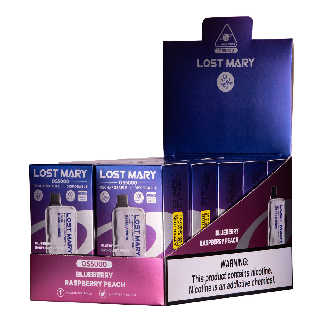 Lost Mary OS5000 Luster Edition Disposable Vape Lost Mary OS5000 Luster Edition Disposable Vape