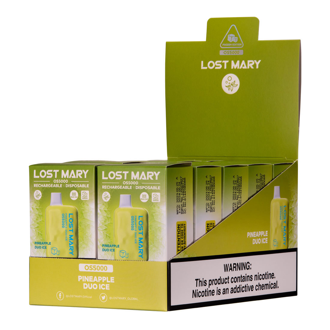 Lost Mary OS5000 Frozen Edition Disposable Vape Lost Mary OS5000 Frozen Edition Disposable Vape