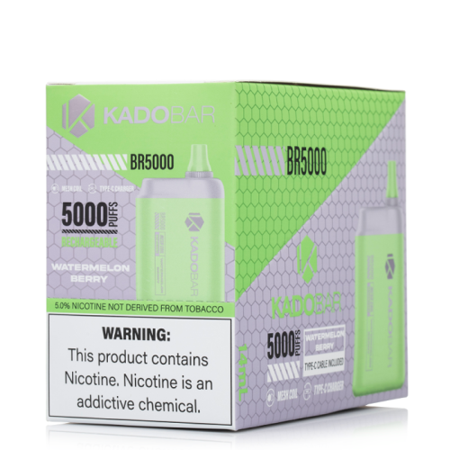 Kado Bar BR5000 Disposable Vape - 5 Pack Kado Bar BR5000 Disposable Vape - 5 Pack