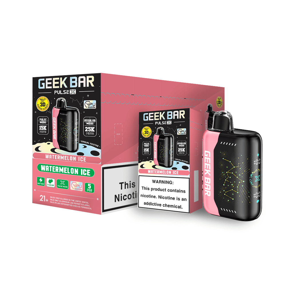Geek Bar Pulse X 25K - 5 Pack Geek Bar Pulse X 25K - 5 Pack