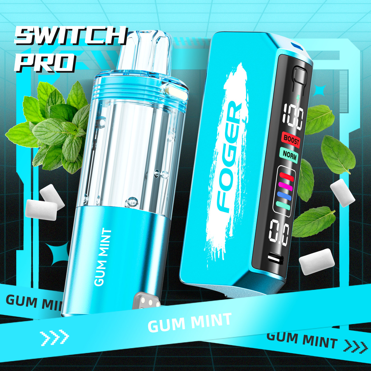 Foger Switch Pro Pre-Filled Disposable Pod 5-Pack Foger Switch Pro Pre-Filled Disposable Pod 5-Pack