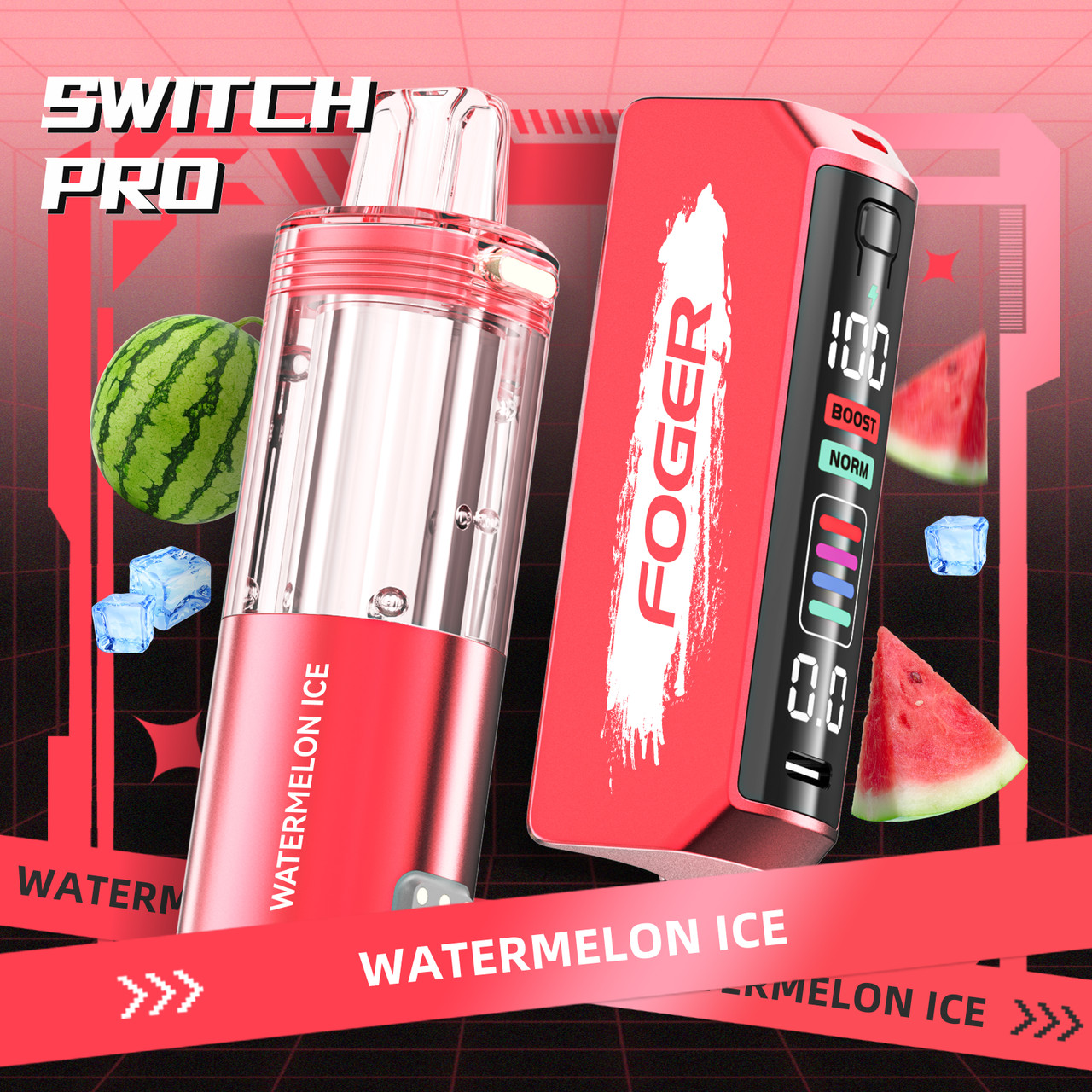 Foger Switch Pro Pre-Filled Disposable Pod 5-Pack Foger Switch Pro Pre-Filled Disposable Pod 5-Pack