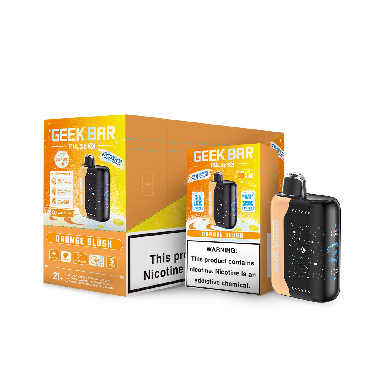 Geek Bar Pulse X Slush Edition - 5 Pack Geek Bar Pulse X Slush Edition - 5 Pack