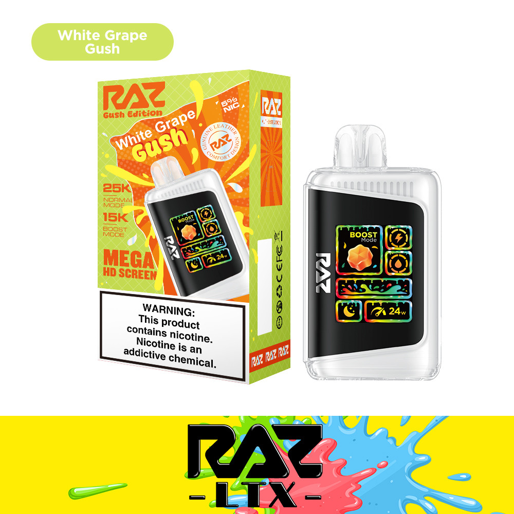 Raz Ltx Vape 25k Gush Edition Manual RAZ LTX 25K Gush Edition Vape Review:  Flavors & Specs Raz Ltx Vape 25k Gush Edition Price