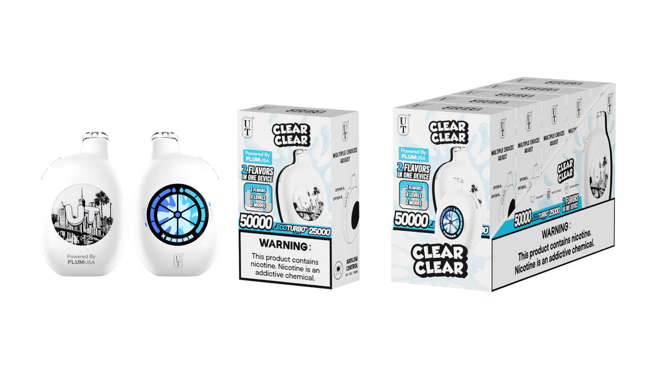 Flum UT Bar 50K Disposable Vape 5%- 5 pack Flum UT Bar 50K Disposable Vape 5%- 5 pack