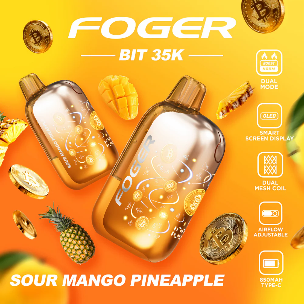 Foger Bit 35K Disposable Vape - 5 pack Foger Bit 35K Disposable Vape - 5 pack
