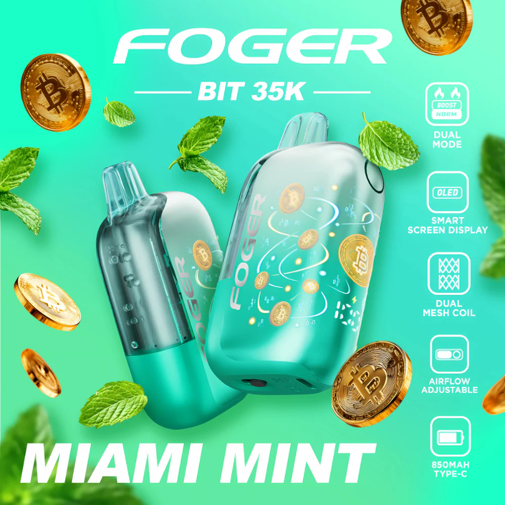 Foger Bit 35K Disposable Vape - 5 pack Foger Bit 35K Disposable Vape - 5 pack